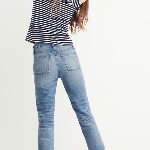 Rivet & Thread Retro Straight Jeans Madewell NWT - Picture 4 of 6
